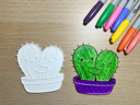 🌵 Color & Grow – Cactus Decoratie (3D-print) - 20 stuks