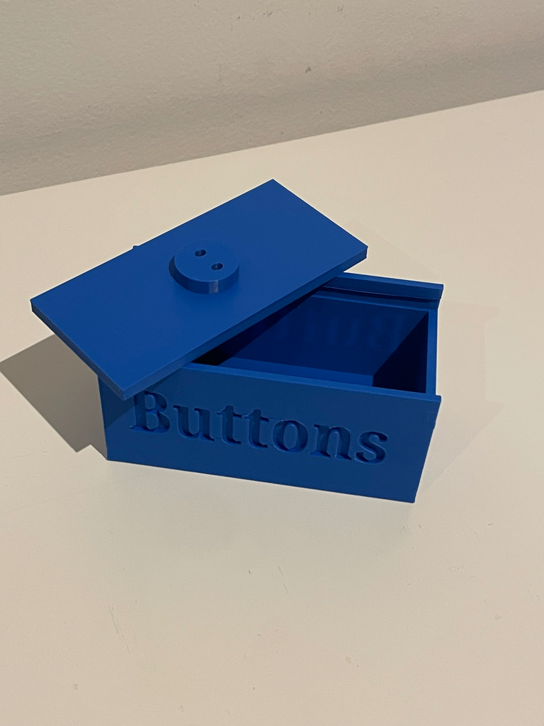 Knopendoosje – handgemaakt & praktisch (Wit)