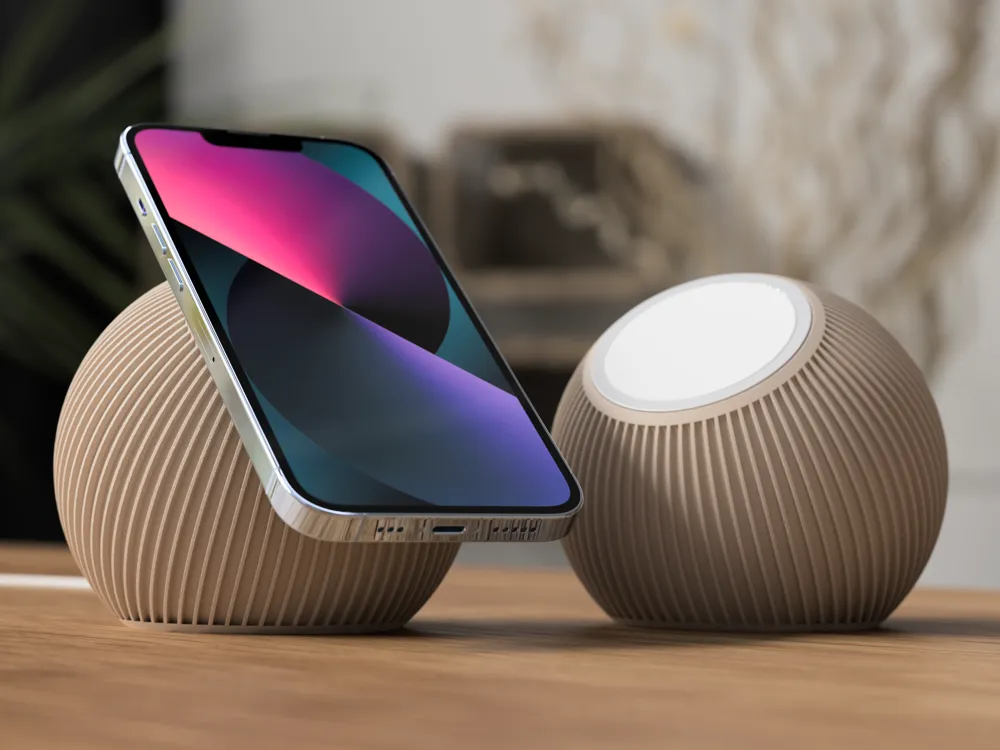 Draadloze oplader - magsafe (Wit)