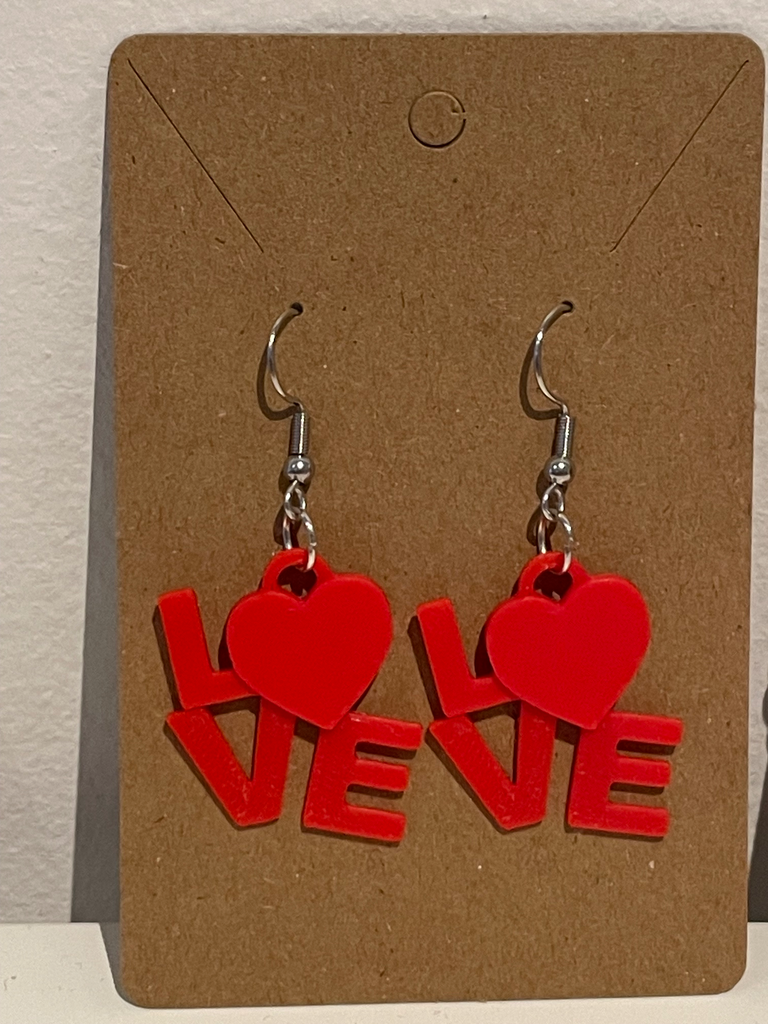 Love Statement Oorbellen (Goud)